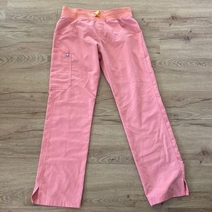 Figs Pink Scrub Pant Size Small